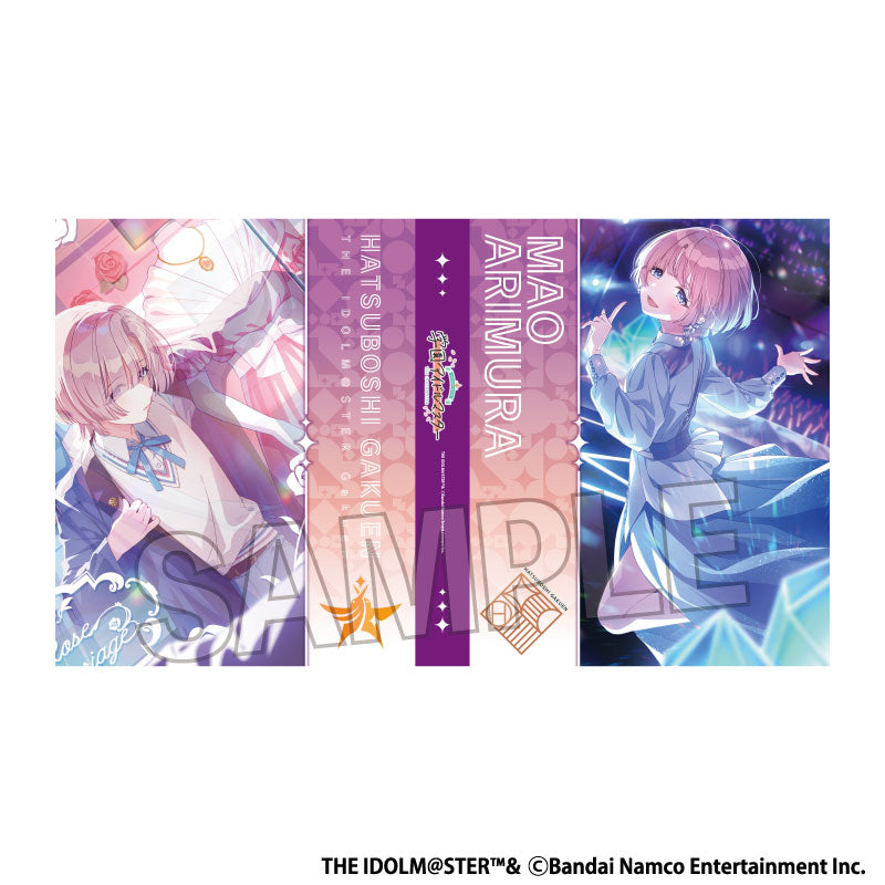 PROOF Gakuen iDOLM@STER Fluorite Mao Arimura 4 Pocket Card Binder NT JAPAN