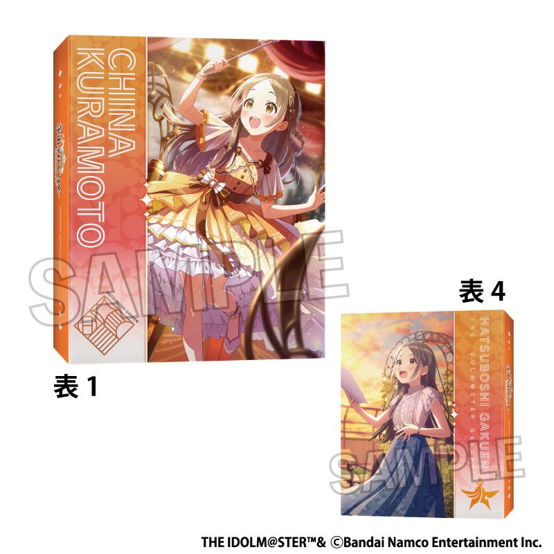 PROOF Gakuen iDOLM@STER Wonder Scale China Kuramoto 4 Pocket Card Binder NT