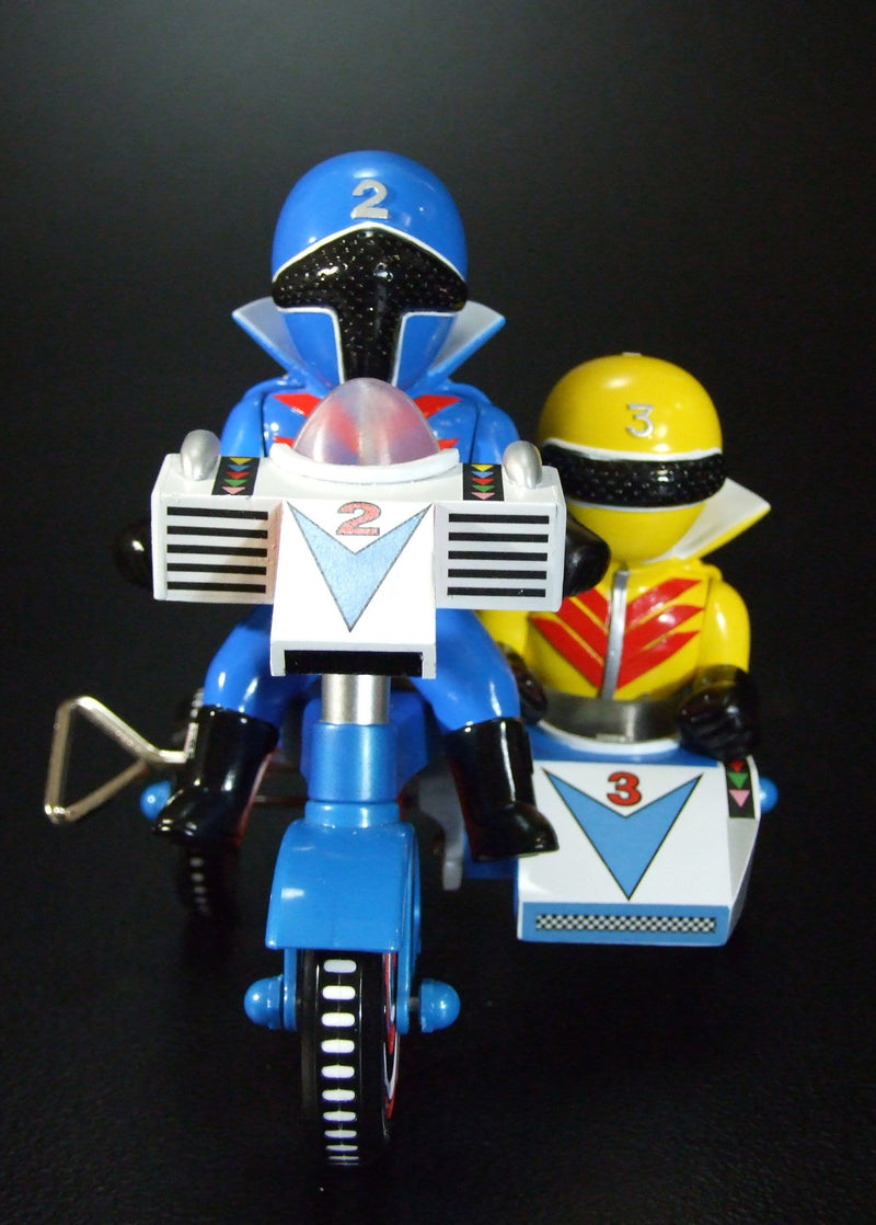 PLEX EX Tricycle Himitsu Sentai Goranger Aorenger & Kirenger B Type Figure JAPAN