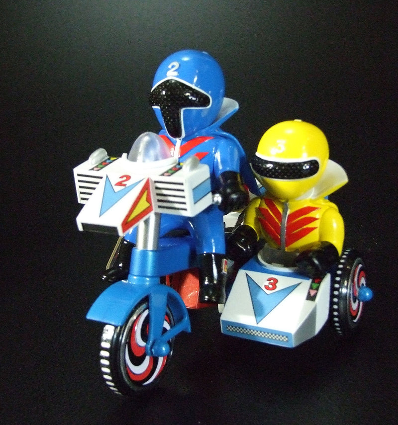 PLEX EX Tricycle Himitsu Sentai Goranger Aorenger & Kirenger B Type Figure JAPAN