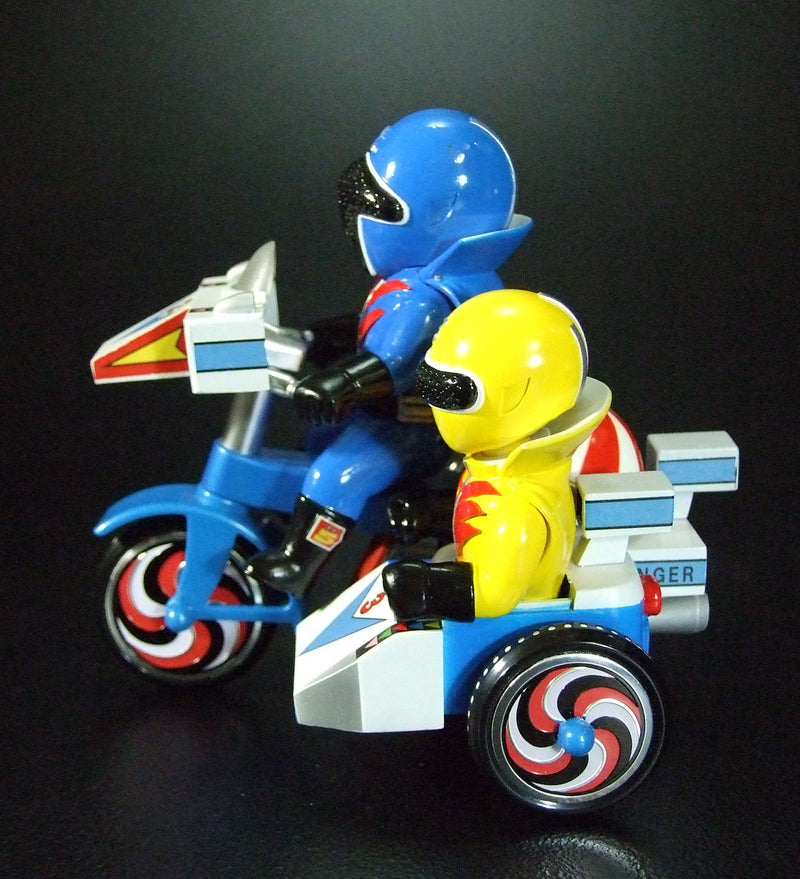PLEX EX Tricycle Himitsu Sentai Goranger Aorenger & Kirenger B Type Figure JAPAN