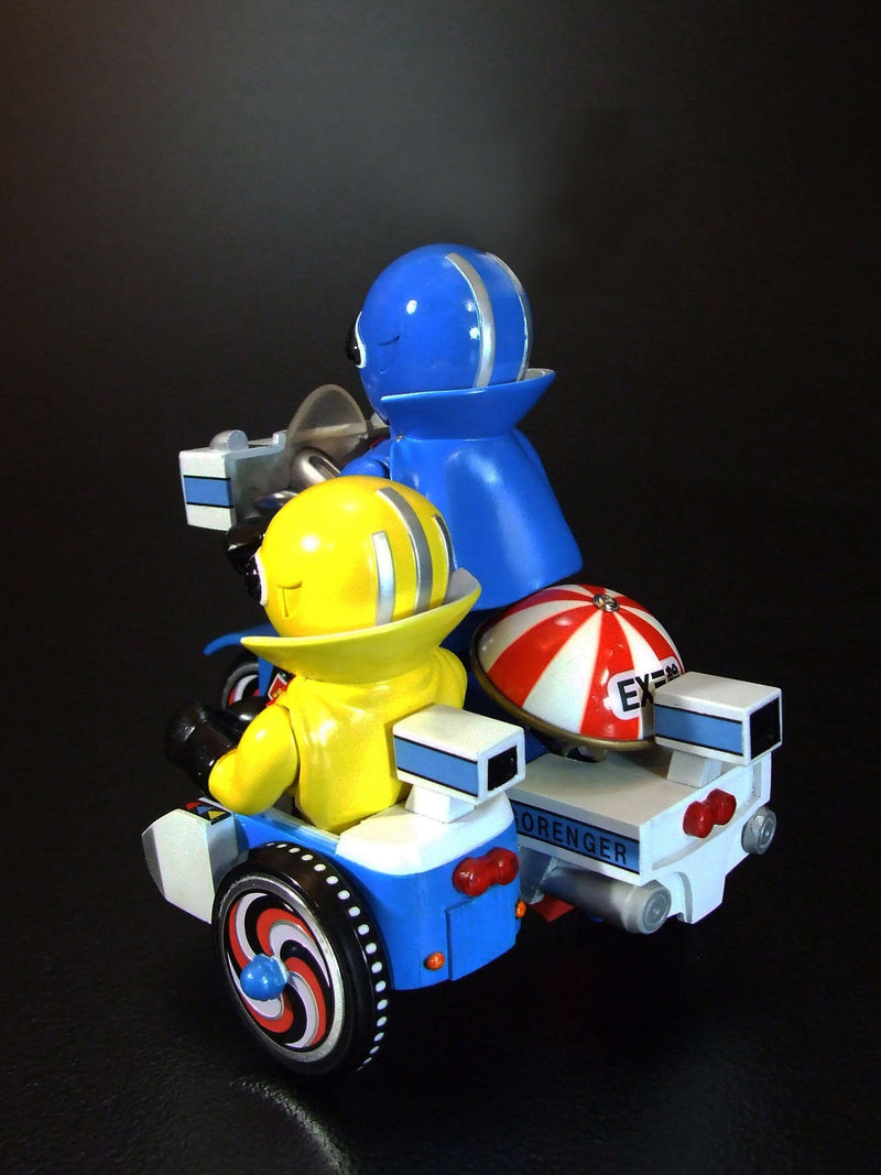 PLEX EX Tricycle Himitsu Sentai Goranger Aorenger & Kirenger B Type Figure JAPAN