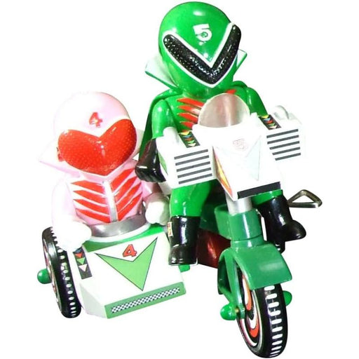 PLEX EX Tricycle Himitsu Sentai Goranger Midorenger & Momorenger B Type Figure