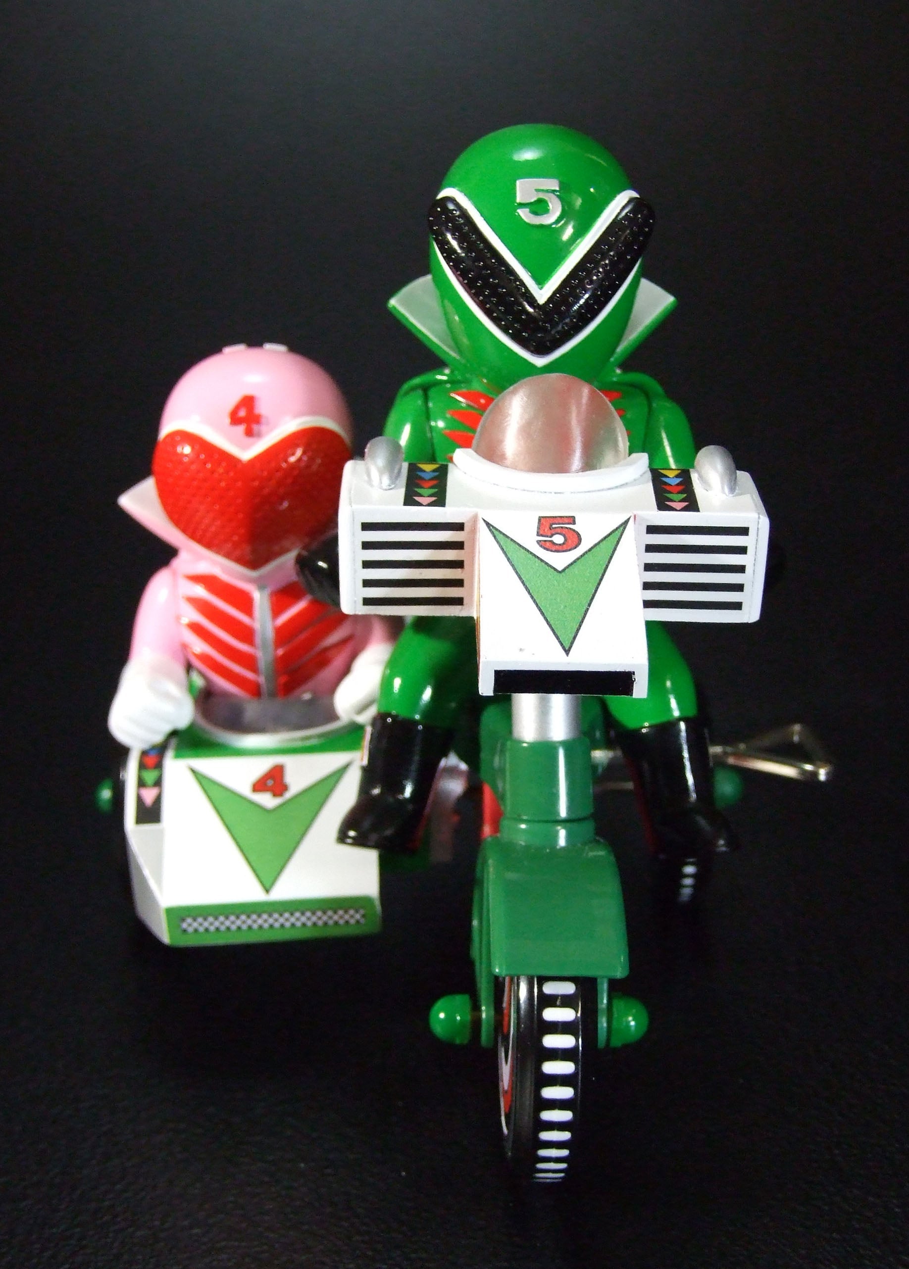 PLEX EX Tricycle Himitsu Sentai Goranger Midorenger & Momorenger B