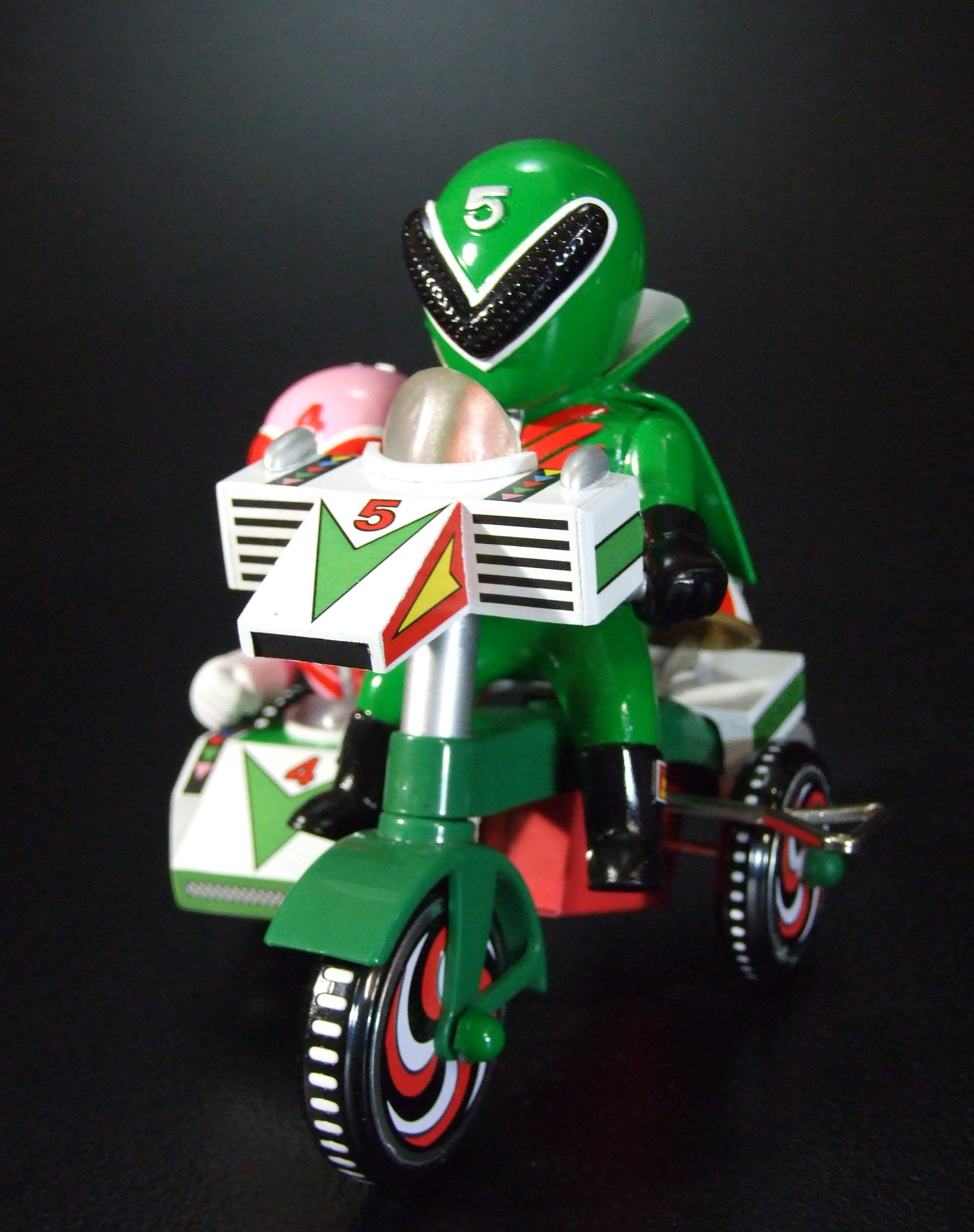 PLEX EX Tricycle Himitsu Sentai Goranger Midorenger & Momorenger B