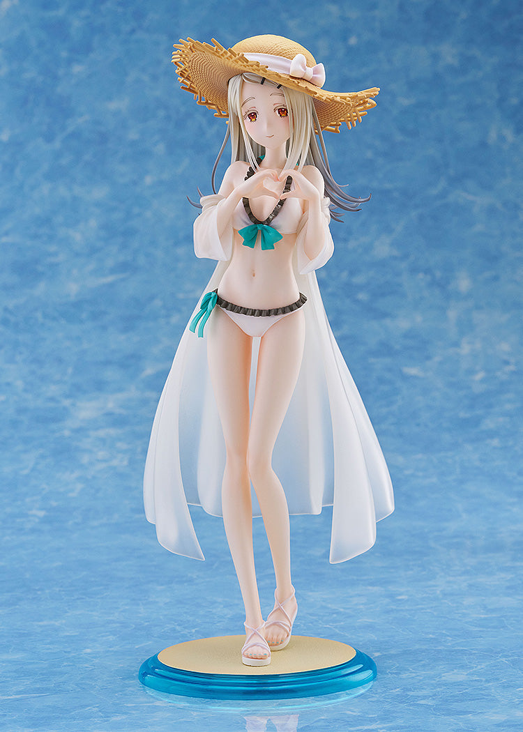 WAVE Gakuen iDOLM@STER Hiro Shinosawa Swimsuit ver. 1/7 Figure JAPAN OFFICIAL