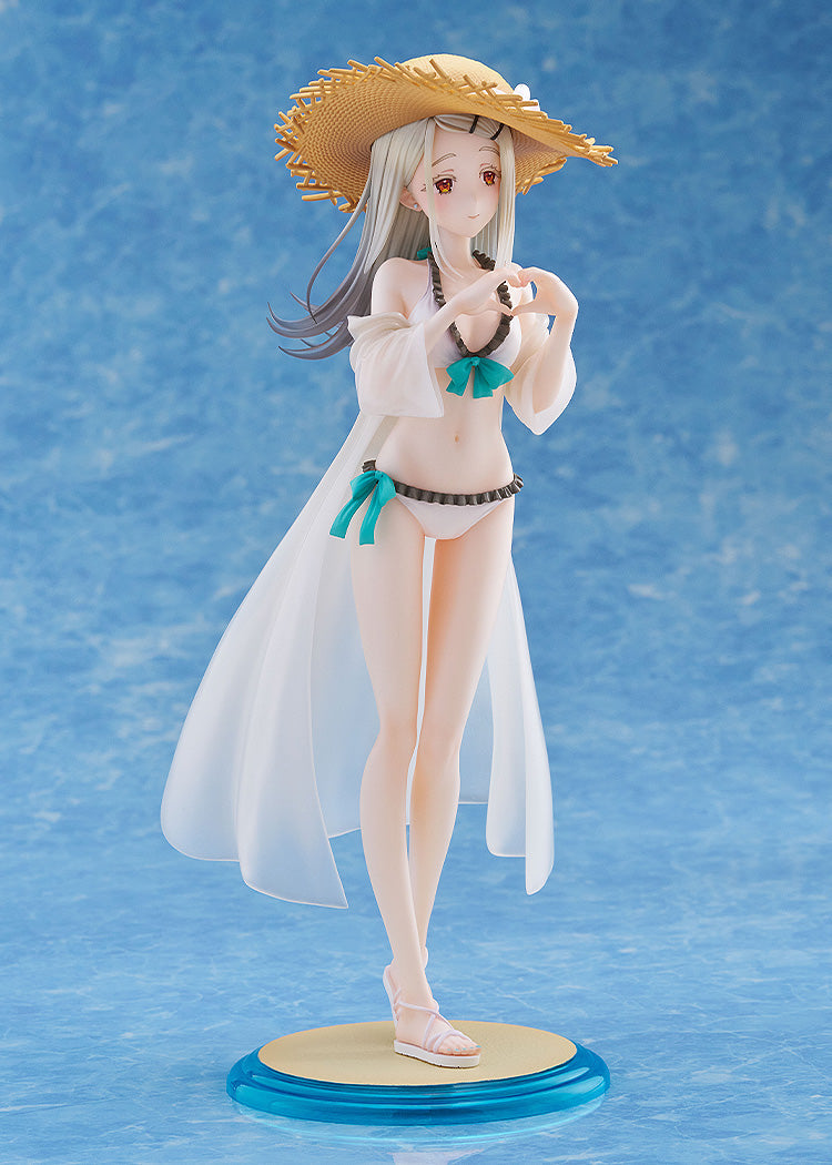 WAVE Gakuen iDOLM@STER Hiro Shinosawa Swimsuit ver. 1/7 Figure JAPAN OFFICIAL