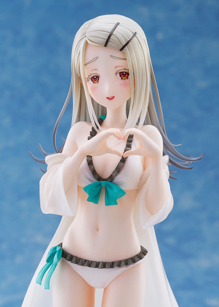 WAVE Gakuen iDOLM@STER Hiro Shinosawa Swimsuit ver. 1/7 Figure JAPAN OFFICIAL