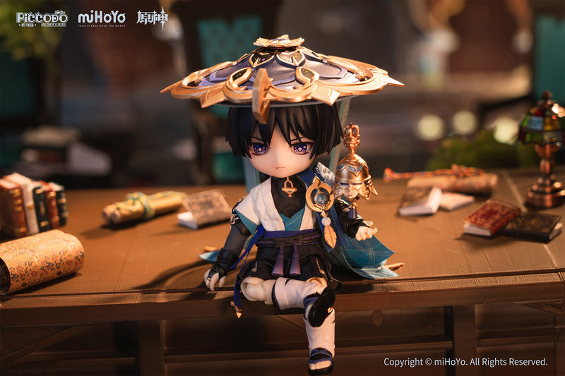 GENESIS PICCODO Action Doll x Genshin Impact Wanderer Chibi Doll JAPAN OFFICIAL