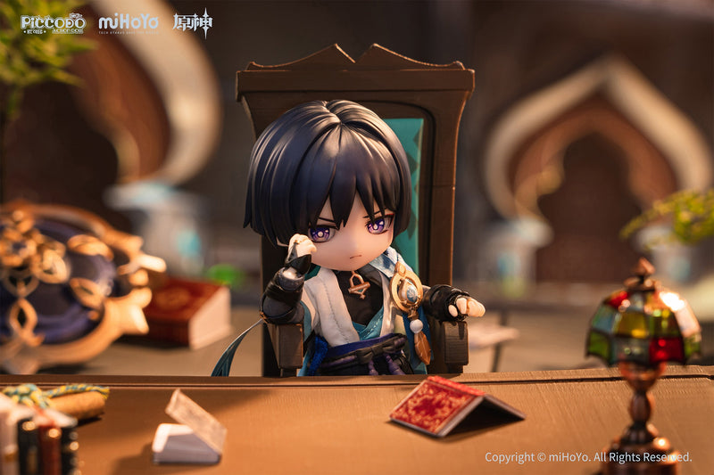 GENESIS PICCODO Action Doll x Genshin Impact Wanderer Chibi Doll JAPAN OFFICIAL