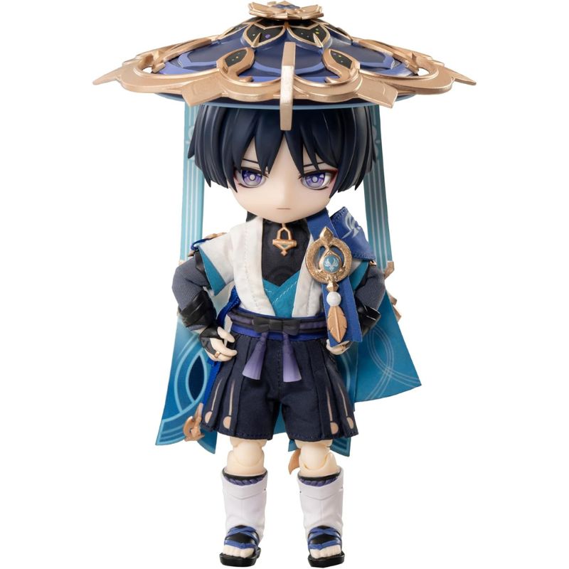 GENESIS PICCODO Action Doll x Genshin Impact Wanderer Chibi Doll JAPAN OFFICIAL