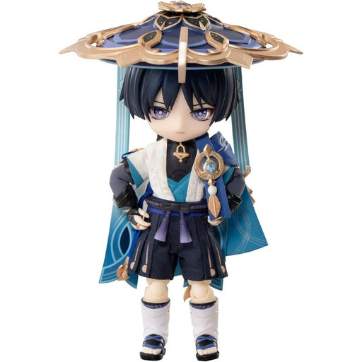 GENESIS PICCODO Action Doll x Genshin Impact Wanderer Chibi Doll JAPAN OFFICIAL