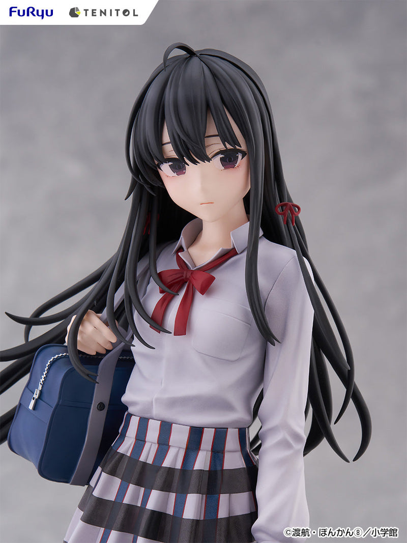 FuRyu TENITOL TALL My Teen Romantic Comedy SNAFU Yukino Yukinoshita Figure JAPAN