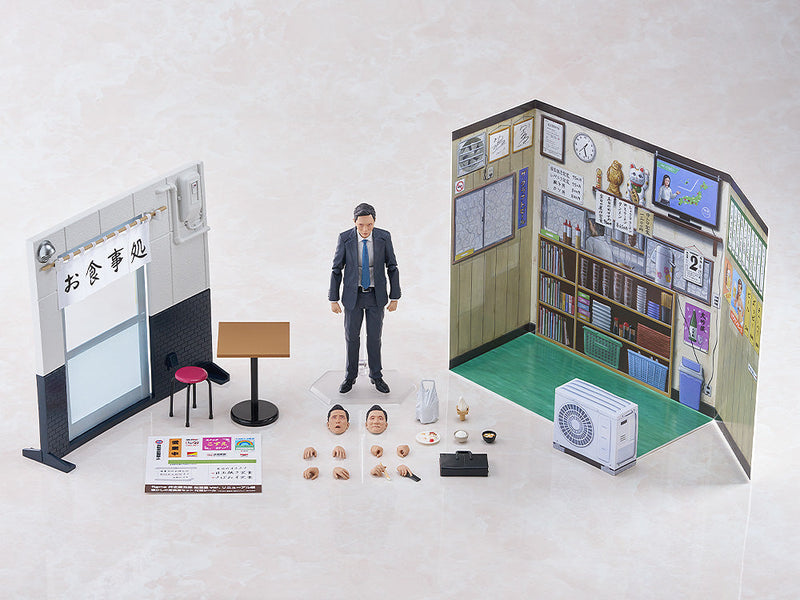 figma Goro Inogashira Yutaka ver Nostalgic Teishoku Restaurant Set Action Figure