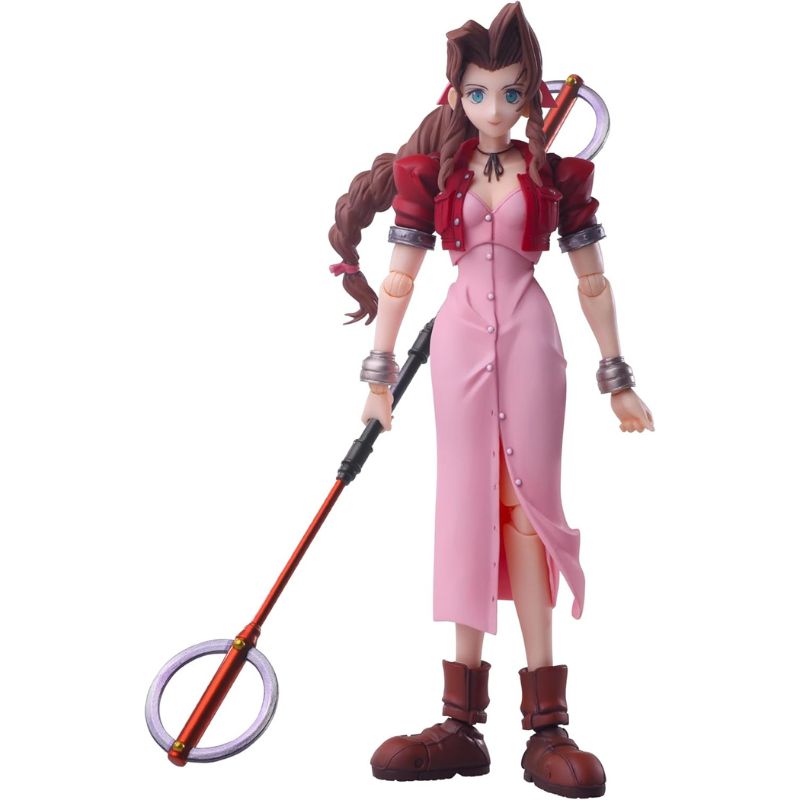 コレクションシリーズ、アグリアス、アエドン、ロドリゲッティー Final Fantasy VII Bring Arts Aerith Gainsborough Mythril Rod Ver