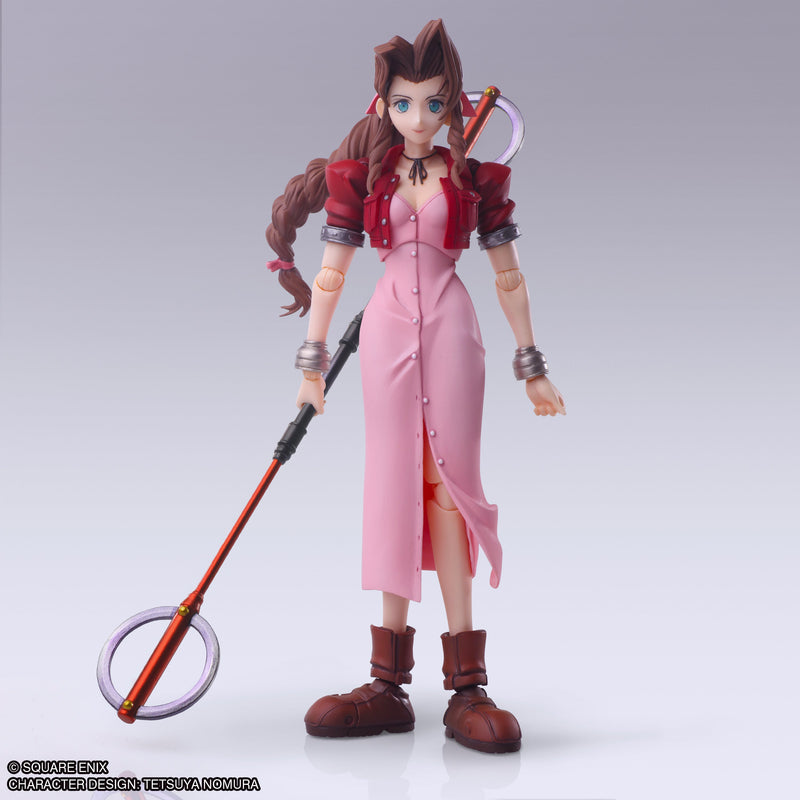 Final Fantasy VII Bring Arts Aerith Gainsborough Mythril Rod Ver. Action Figure