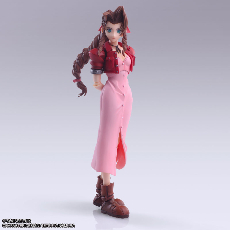 Final Fantasy VII Bring Arts Aerith Gainsborough Mythril Rod Ver. Action Figure