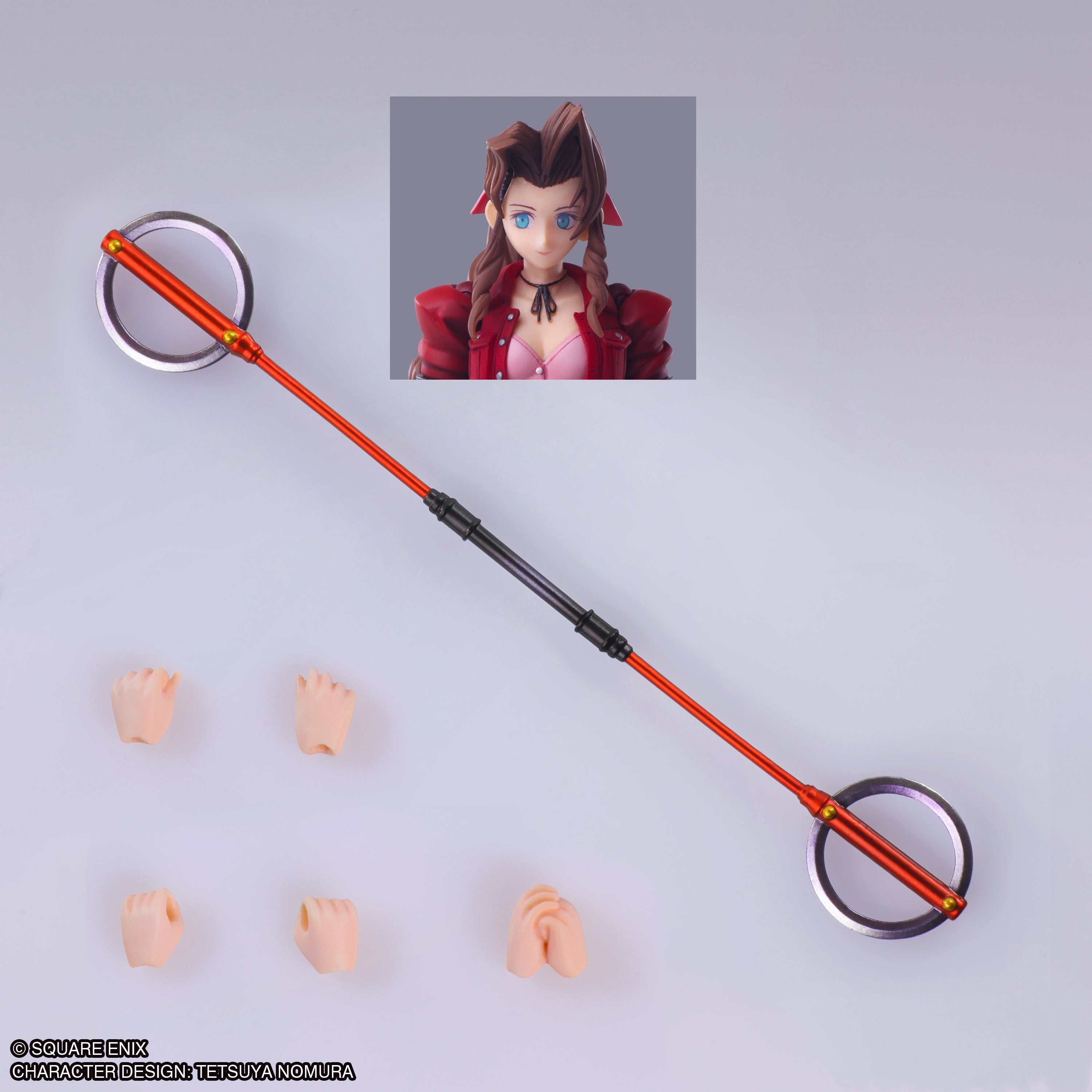 Final Fantasy VII Bring Arts Aerith Gainsborough Mythril Rod Ver