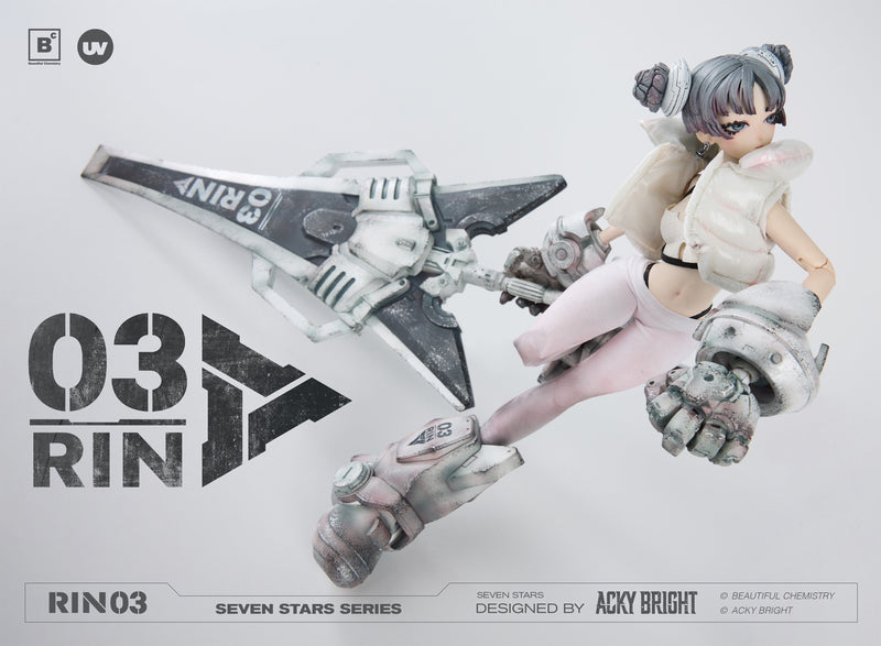 Beautiful Chemistry x Acky Bright Seven Stars Series No.03 Rin 1/6 Action Figure