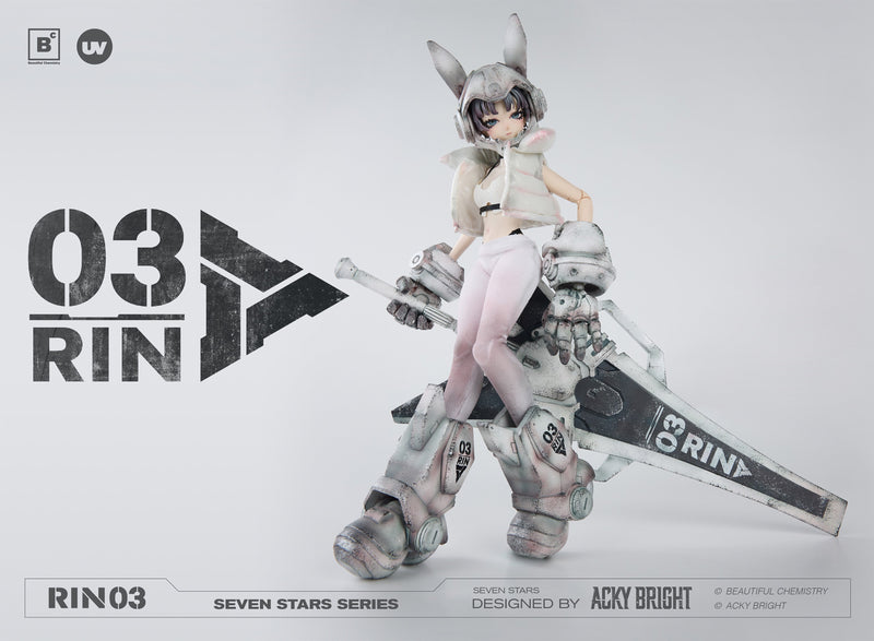 Beautiful Chemistry x Acky Bright Seven Stars Series No.03 Rin 1/6 Action Figure