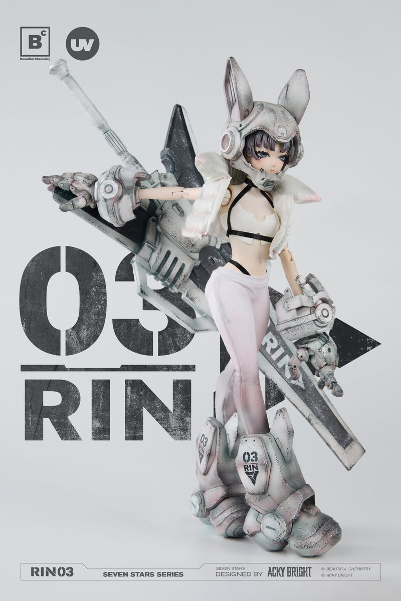 Beautiful Chemistry x Acky Bright Seven Stars Series No.03 Rin 1/6 Action Figure