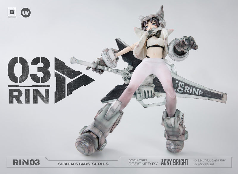 Beautiful Chemistry x Acky Bright Seven Stars Series No.03 Rin 1/6 Action Figure