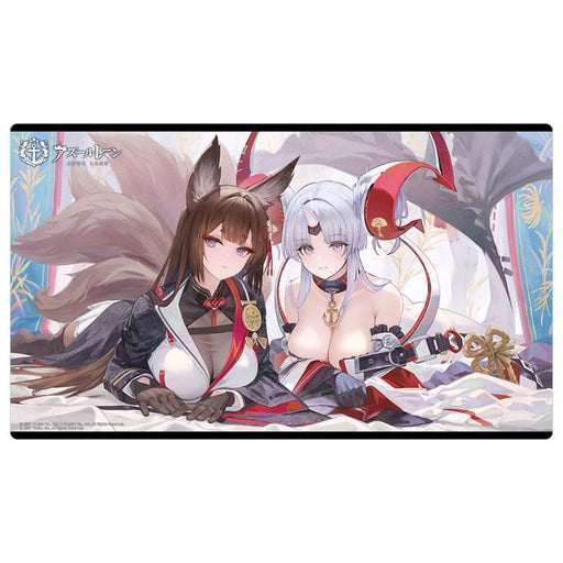 Curtain Damashii Azur Lane Amagi CV & Watarase Rubber Mat JAPAN OFFICIAL