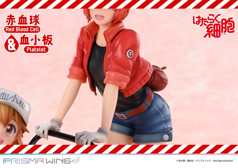 Prime 1 Studio PRISMA WING Cells at Work Red Blood Cell & Platelet Figure JAPAN