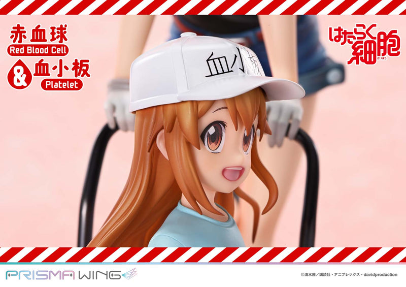 Prime 1 Studio PRISMA WING Cells at Work Red Blood Cell & Platelet Figure JAPAN