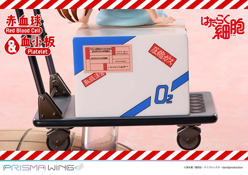 Prime 1 Studio PRISMA WING Cells at Work Red Blood Cell & Platelet Figure JAPAN