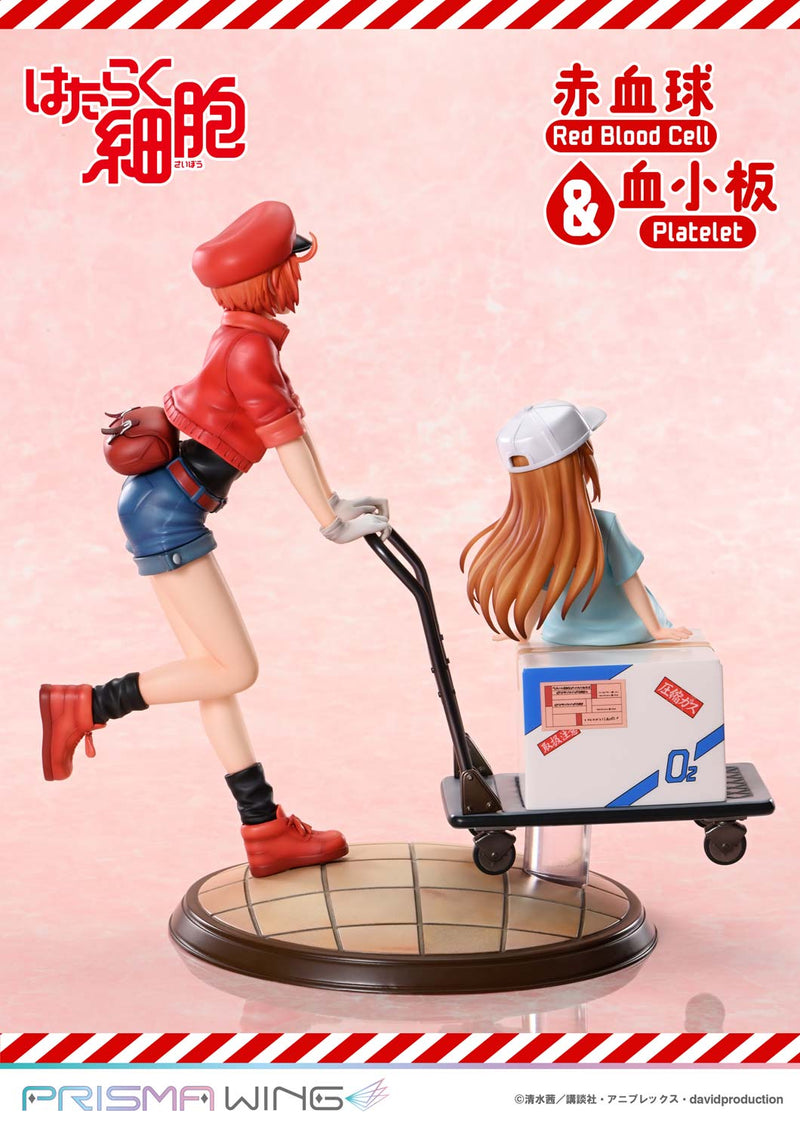 Prime 1 Studio PRISMA WING Cells at Work Red Blood Cell & Platelet Figure JAPAN