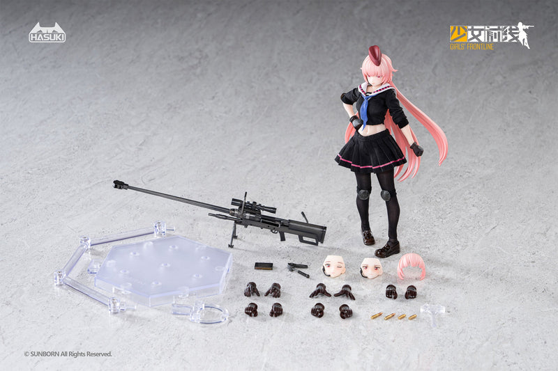 HASUKI pocket art Series PA011 Girls' Frontline NTW-20 1/12 Action Figure JAPAN