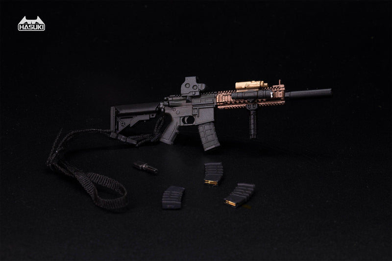 HASUKI WM-04B Assault Rifle Set Black 1/12 Action Figure Option Part JAPAN