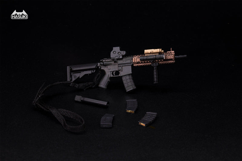 HASUKI WM-04B Assault Rifle Set Black 1/12 Action Figure Option Part JAPAN