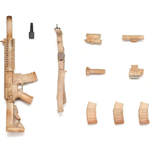 HASUKI WM-04C Assault Rifle Set Desert Camouflage 1/12 Action Figure Option Part