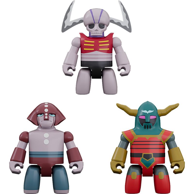 Good Smile Company BRICKROID Mazinger Z Mechanical Beasts Set 1 Action Figure