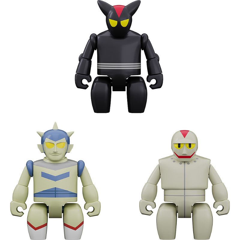 Good Smile Company BRICKROID TETSUJIN28 Robots Set Action Figure JAPAN OFFICIAL