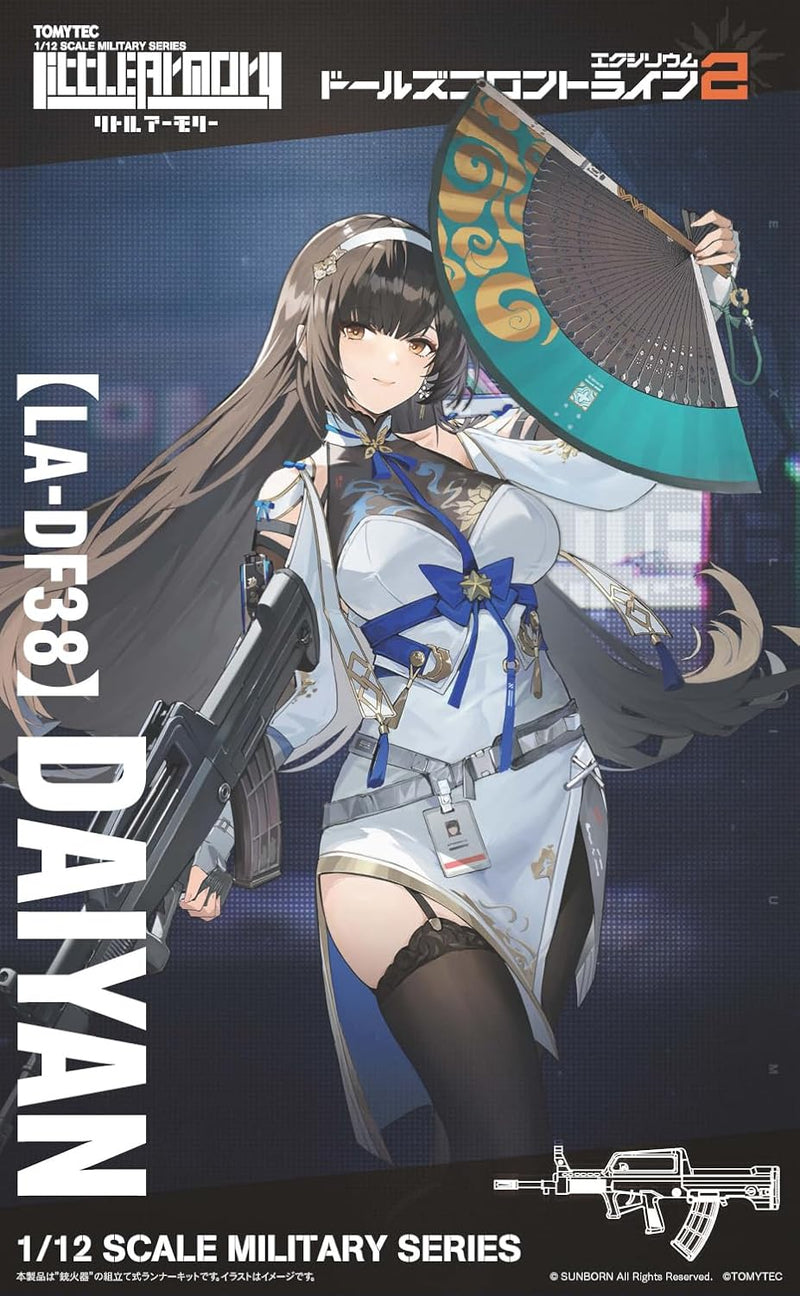 Tomytec LittleArmory Girls' Frontline 2 Daiyan LA-DF38 1/12 Model Kit JAPAN