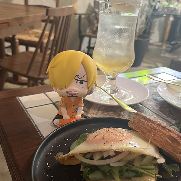 MegaHouse LookUp ONE PIECE Sanji Future Island Ver. Abbildung JAPAN OFFICIAL