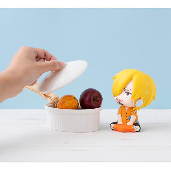 MegaHouse LookUp ONE PIECE Sanji Future Island Ver. Abbildung JAPAN OFFICIAL