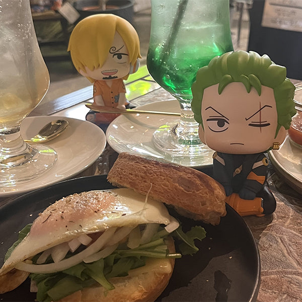 MegaHouse LookUp ONE PIECE Roronoa Zoro Future Island Ver. Figura UFFICIALE DEL GIAPPONE