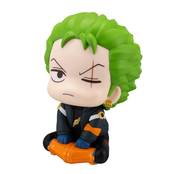 MegaHouse LookUp ONE PIECE Roronoa Zoro Future Island Ver. Figura UFFICIALE DEL GIAPPONE
