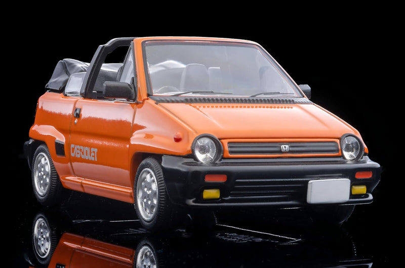 Tomytec Tomica Limited Vintage NEO LV-N262c Honda City Cabriolet Orange 84 1/64
