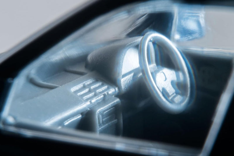 Tomica LV-N297c Honda Civic Shuttle RT X Blue 90 Figure with Mountain Bike 1/64