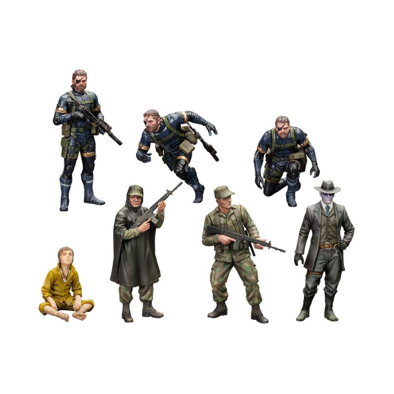 Kotobukiya Metal Gear Solid V Ground Zeroes Set 1/35 Model Kit JAPAN OFFICIAL