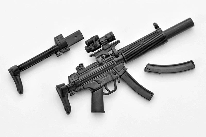 Tomytec LittleArmory LA026 MP5SD6 Type 1/12 Model Kit JAPAN OFFICIAL