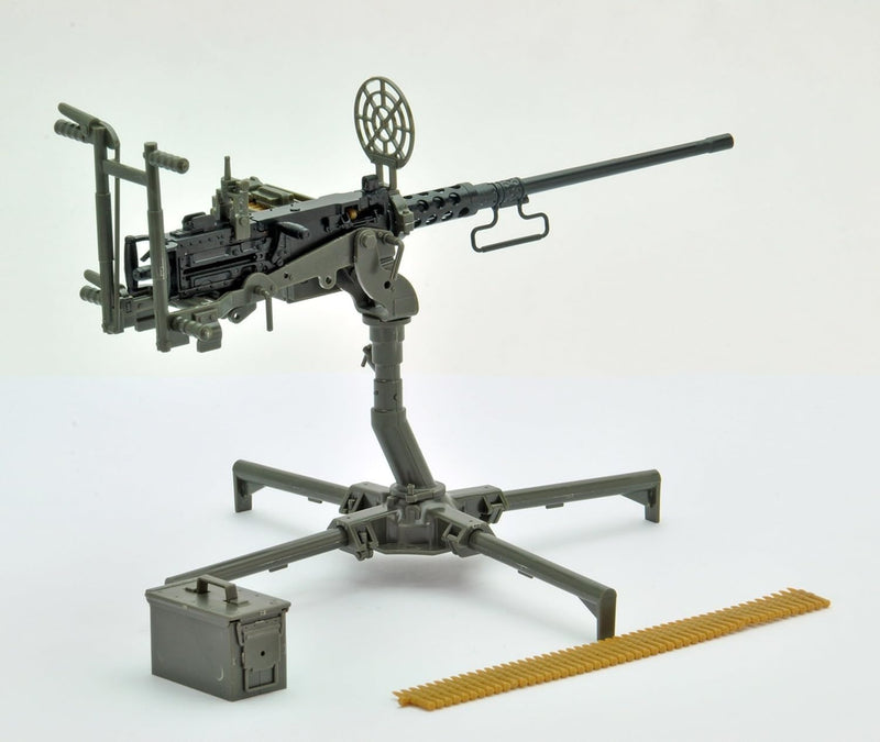 Tomytec LittleArmory LD009 M2 Heavy Machine Gun Anti Aircraft Gun 1/12 Model Kit