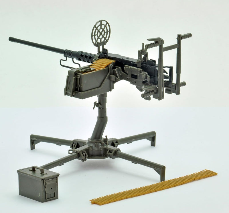 Tomytec LittleArmory LD009 M2 Heavy Machine Gun Anti Aircraft Gun 1/12 Model Kit