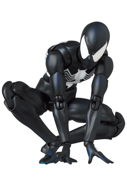 Medicom Toy MAFEX No.147 Spider Man Black Costume Comic Ver. Action Figure JAPAN