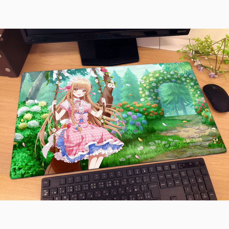 The Angel Next Door Spoils Me Rotten Mahiru Shiina Swing Illustration Rubber Mat